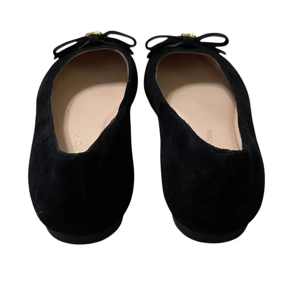 Stuart Weitzman Kids Jodie Ballet Flat Black Size 3.5